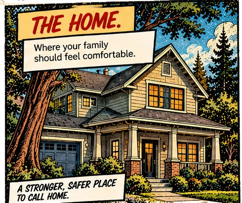 The Home. Where your family should feel comfortable. A stronger, safer place to call home.